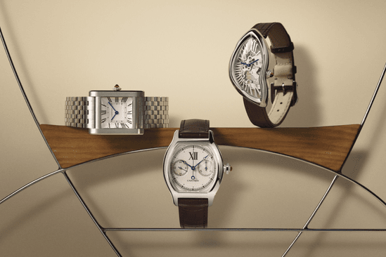 Cartier slaví 10. výročí kolekce Privé třemi modely:  Crash, Tortue Monopoussoir a Tank Normal