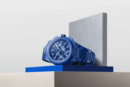 ZENITH BLUE CERAMIC CHRONOGRAPH TRILOGY – EDICE KE 160. VÝROČÍ 
