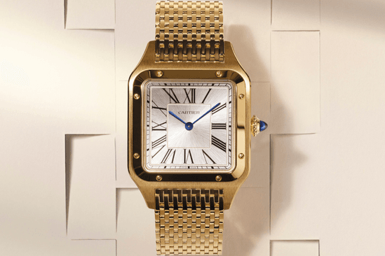 Cartier Santos-Dumont a Métiers d’Art Tortue