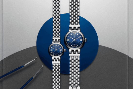 TUDOR: CLAIR DE ROSE v modrém