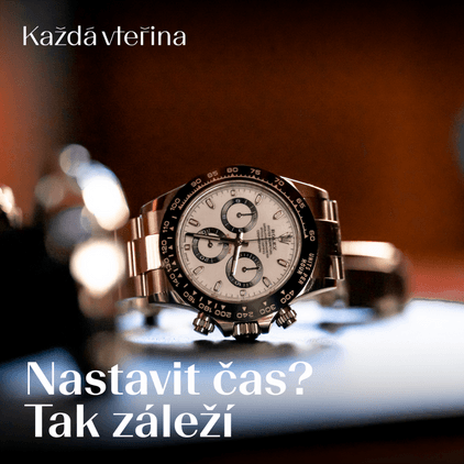 Nastavit čas? Tak záleží… 